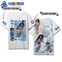 SZA Check Out My Newest Custom Name White Shirt