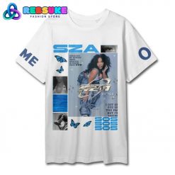 SZA Check Out My Newest Custom Name White Shirt