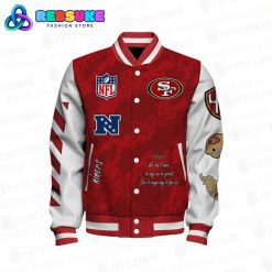 San Francisco 49ers 5X Super Bowl Champions Baseball Jacket