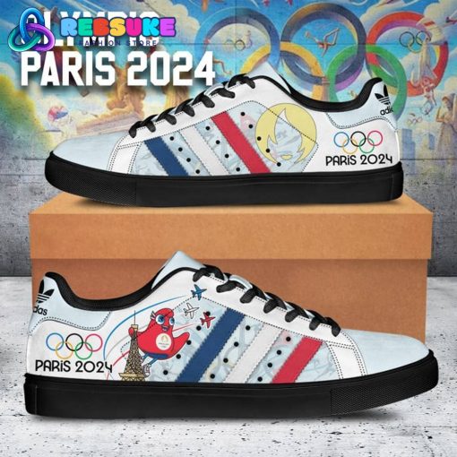 Snoopy Olympic Paris Games Team USA Stan Smith Shoes