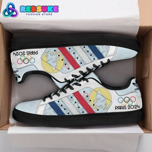 Snoopy Olympic Paris Games Team USA Stan Smith Shoes