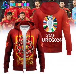 Spain 2024 UEFA Euro Champions Hoodie