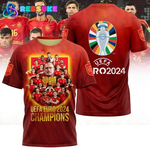 Spain 2024 UEFA Euro Champions Shirt