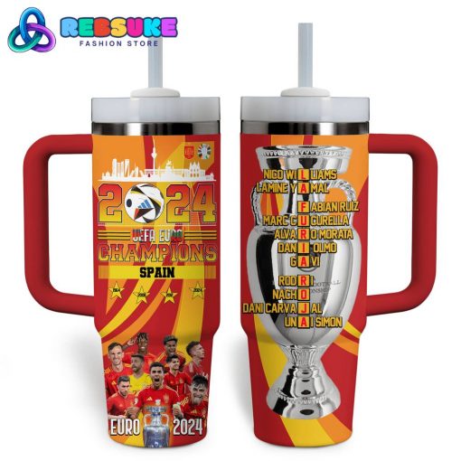 Spain 2024 UEFA Euro Champions Stanley Tumbler