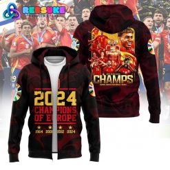 Spain Champions Euro 2024 Mens National Team Hoodie