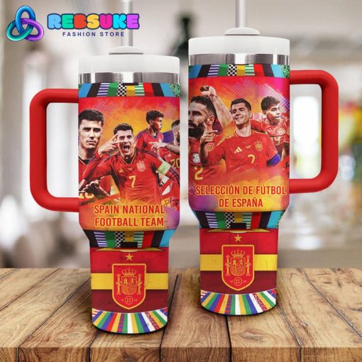 Spain National Football Team EURO 2024 Stanley Tumbler