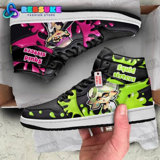 Squid Sisters Splatoon Nike Air Jordan 1