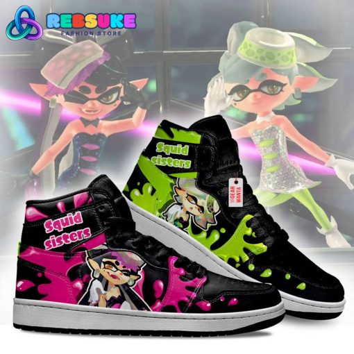 Squid Sisters Splatoon Nike Air Jordan 1