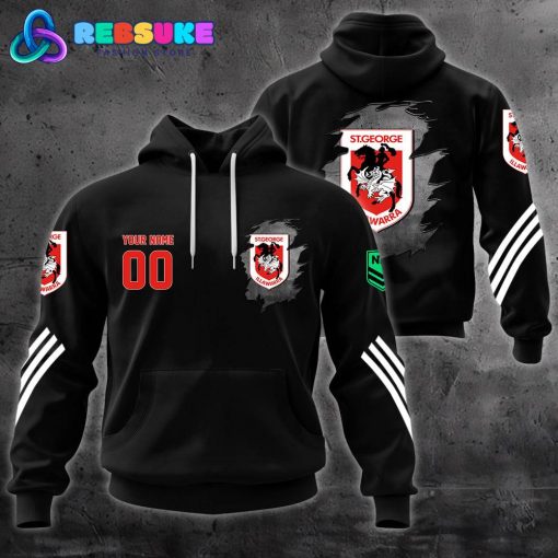 St. George Illawarra Dragons NRL Customized Combo Hoodie, Pants