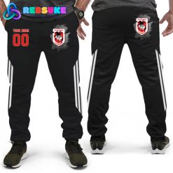 St George Illawarra Dragons NRL Customized Combo Hoodie Pants