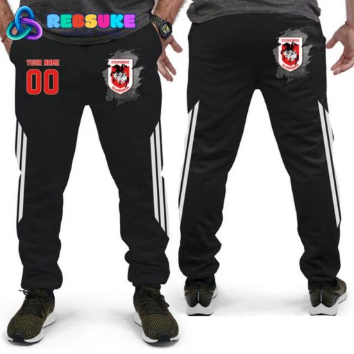 St. George Illawarra Dragons NRL Customized Combo Hoodie, Pants