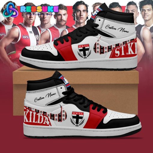 St Kilda Saints AFL Team 2024 Customized Nike Air Jordan 1