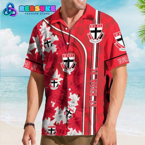 St Kilda Saints New AFL Customized Hawaiian Shirt