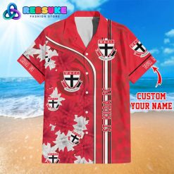 St Kilda Saints New AFL Customized Hawaiian Shirt
