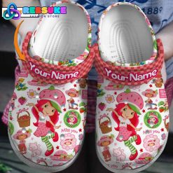 Strawberry Shortcake Miss You Custom Name Crocs