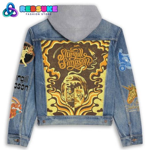 Sturgill Simpson Country Singer Hoodie Denim Jacket