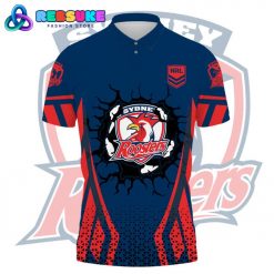 Sydney Roosters NRL Custom Name Polo Shirt