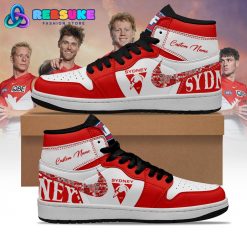 Sydney Swans AFL Team 2024 Customized Nike Air Jordan 1