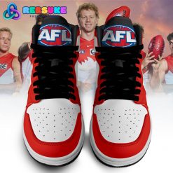 Sydney Swans AFL Team 2024 Customized Nike Air Jordan 1