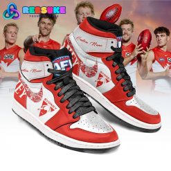 Sydney Swans AFL Team 2024 Customized Nike Air Jordan 1