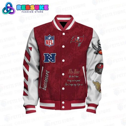 Tampa Bay Buccaneers 2X Super Bowl Champions Baseball Jacket