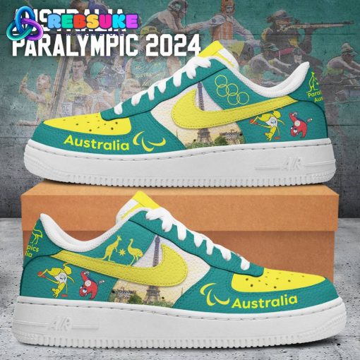 Team Australia Games Olympic Paris 2024 Nike Air Force 1