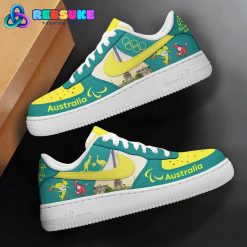 Team Australia Games Olympic Paris 2024 Nike Air Force 1