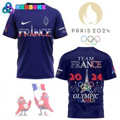 Team France Olympic Paris 2024 Blue Nike Shirt