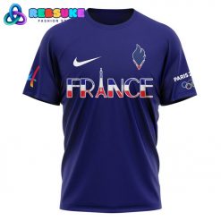 Team France Olympic Paris 2024 Blue Nike Shirt