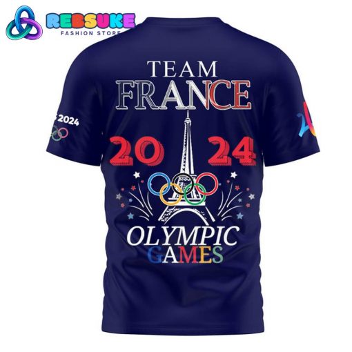 Team France Olympic Paris 2024 Blue Nike Shirt