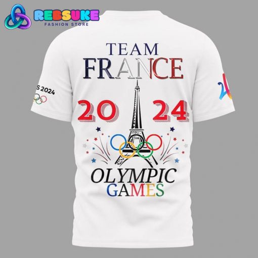 Team France Olympic Paris 2024 White Nike Shirt