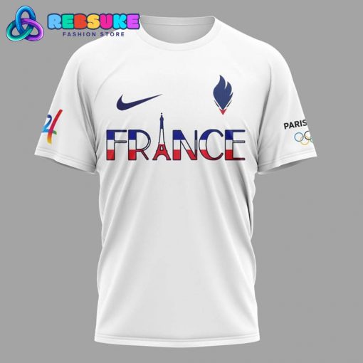 Team France Olympic Paris 2024 White Nike Shirt