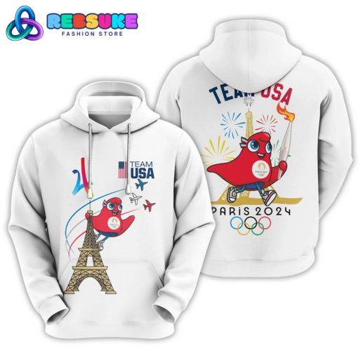 Team USA Olympic Paris 2024 Go For Gold Hoodie