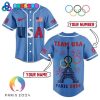 Team USA Olympic Paris White Customized Nike Baseball Jersey