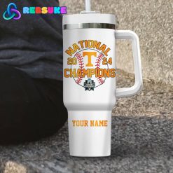 Tennessee Volunteers Baseball National Champions Customized Stanley Tumbler