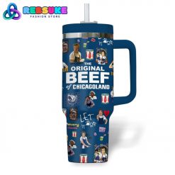 The Bear TV Show The Original Beef of Chicagoland Blue Stanley Tumbler