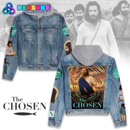 The Chosen TV Show Hoodie Denim Jacket