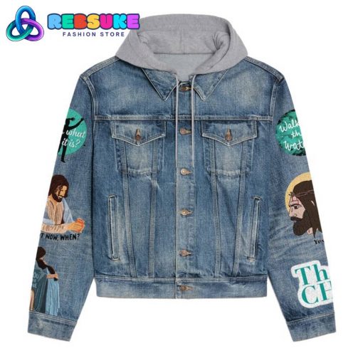 The Chosen TV Show Hoodie Denim Jacket