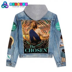 The Chosen TV Show Hoodie Denim Jacket