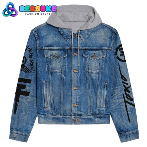 Tokio Hotel Fighting The Storm Hoodie Denim Jacket