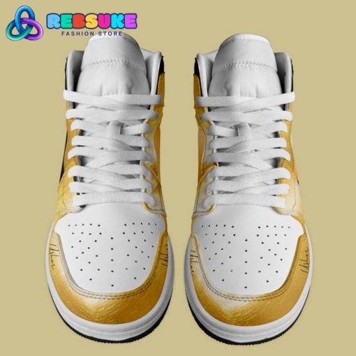 Usher American Singer Limited Edition Gold Nike Air Jordan 1