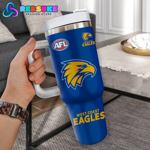 West Coast Eagles AFL Custom Name 40 oz Stanley Tumbler