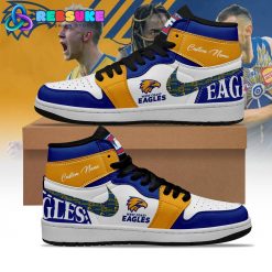 West Coast Eagles AFL Team 2024 Customized Nike Air Jordan 1