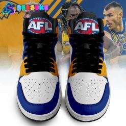 West Coast Eagles AFL Team 2024 Customized Nike Air Jordan 1