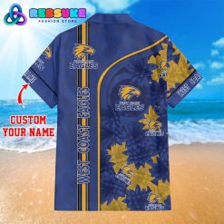 West Coast Eagles New AFL Customized Hawaiian Shirt