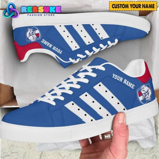 Western Bulldogs AFL Custom Name Stan Smith Shoes