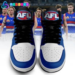 Western Bulldogs AFL Team 2024 Customized Nike Air Jordan 1