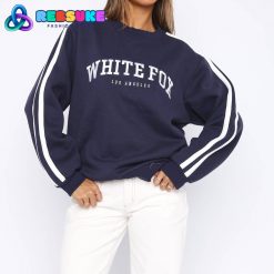 White Fox Rest And Recovery Oversized Sweater Navy