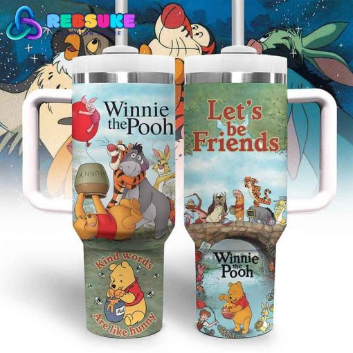 Winnie The Pooh Let’s Be Friends Stanley Tumbler