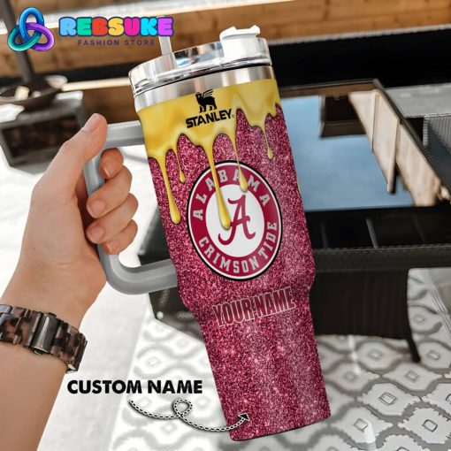 Alabama Crimson Tide NCAA Customized Stanley Tumbler 2024